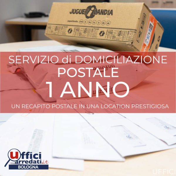 Domiciliazione postale a Bologna per 1 anno